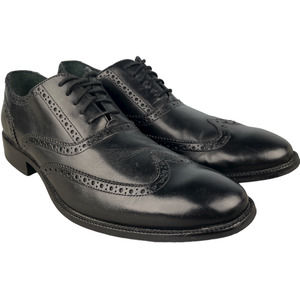 Cole Haan Men Williams Wingtip Oxford Dress Shoe Black C12209 Size 12 M